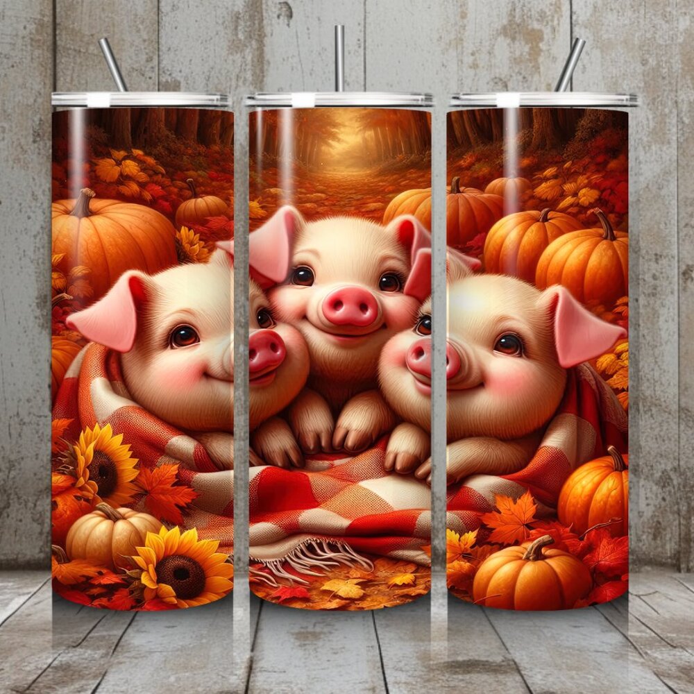 Pigs In Blanket 20 oz Stainless Steel Tumbler